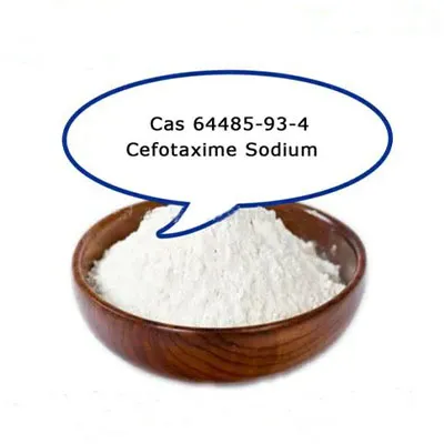 Cefotaxime Sodium Cas 64485-93-4 materiali trdnosti
